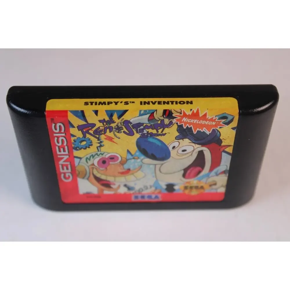 Ren & Stimpy Show Presents: Stimpy's Invention (Sega Genesis) Authentic, tested